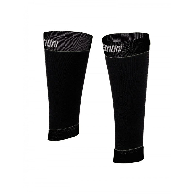 Santini Copri Polpacci TriaThlon Q-Skin A Compressione Nero