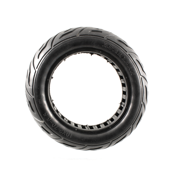 MoGo Copertone Monopattino Elettrico 10 x 2,7 - 70/65-6,5 Nero , Piena