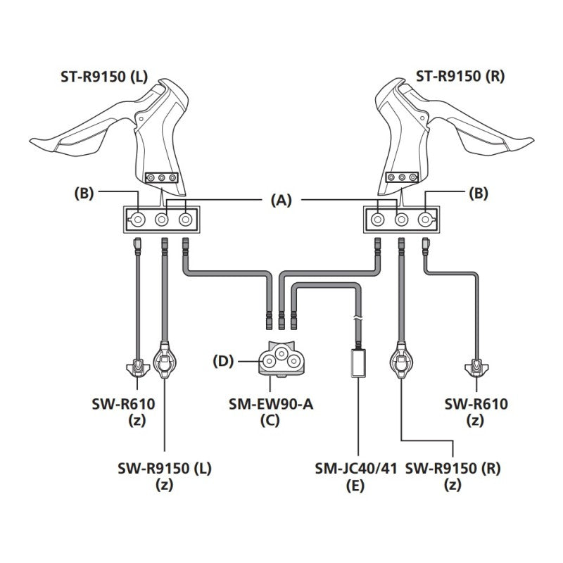 Shimano Comandi Dura Ace 9150 Di2 11v