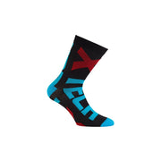 X-Tech Calze XT111 Logo Nero/Rosso/Blu