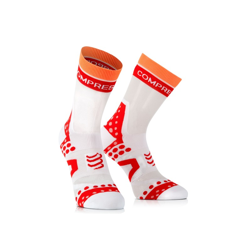 Compressport Calze Estive Pro Racing Ultralight White