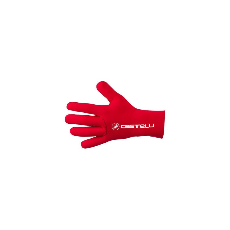 Castelli Guanti Inv. Diluvio C Glove Red