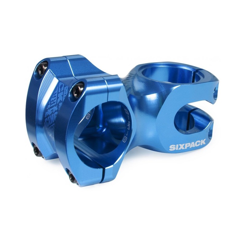 Sixpack Attacco Manubrio Mtb  Skywalker 31.8x50 0° Blue