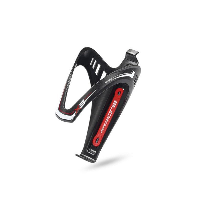 Raceone Portaborraccia X3 RACE Rubberized Black 