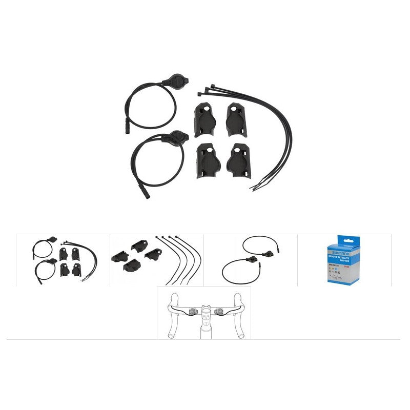 Shimano Comandi Remoti Satellite Dura Ace Di2 SW-R9150 TT