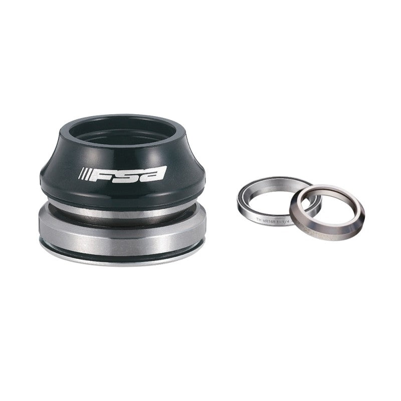 Fsa Serie Sterzo Integrata  N.44E/CF ORBIT C-33E 1-1/8" - 1-1/4" (45°/45°) TOP Cover 15MM Carbonio