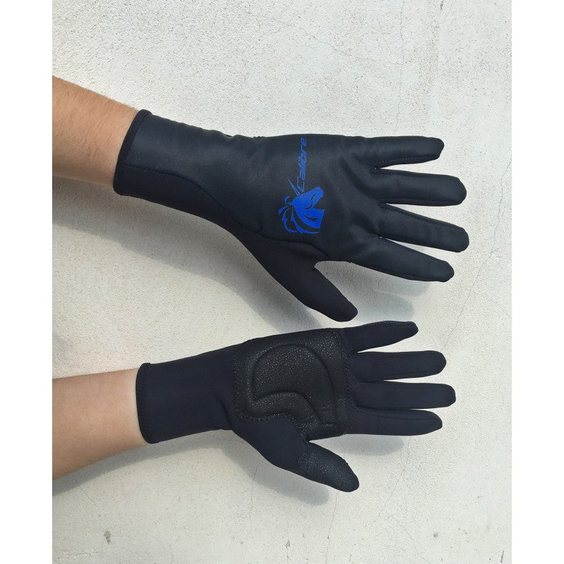 Calibre Guanti Invernali Windtex Nero/Blu