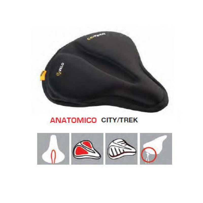 Velo Coprisella Gel Anatomic City Bike