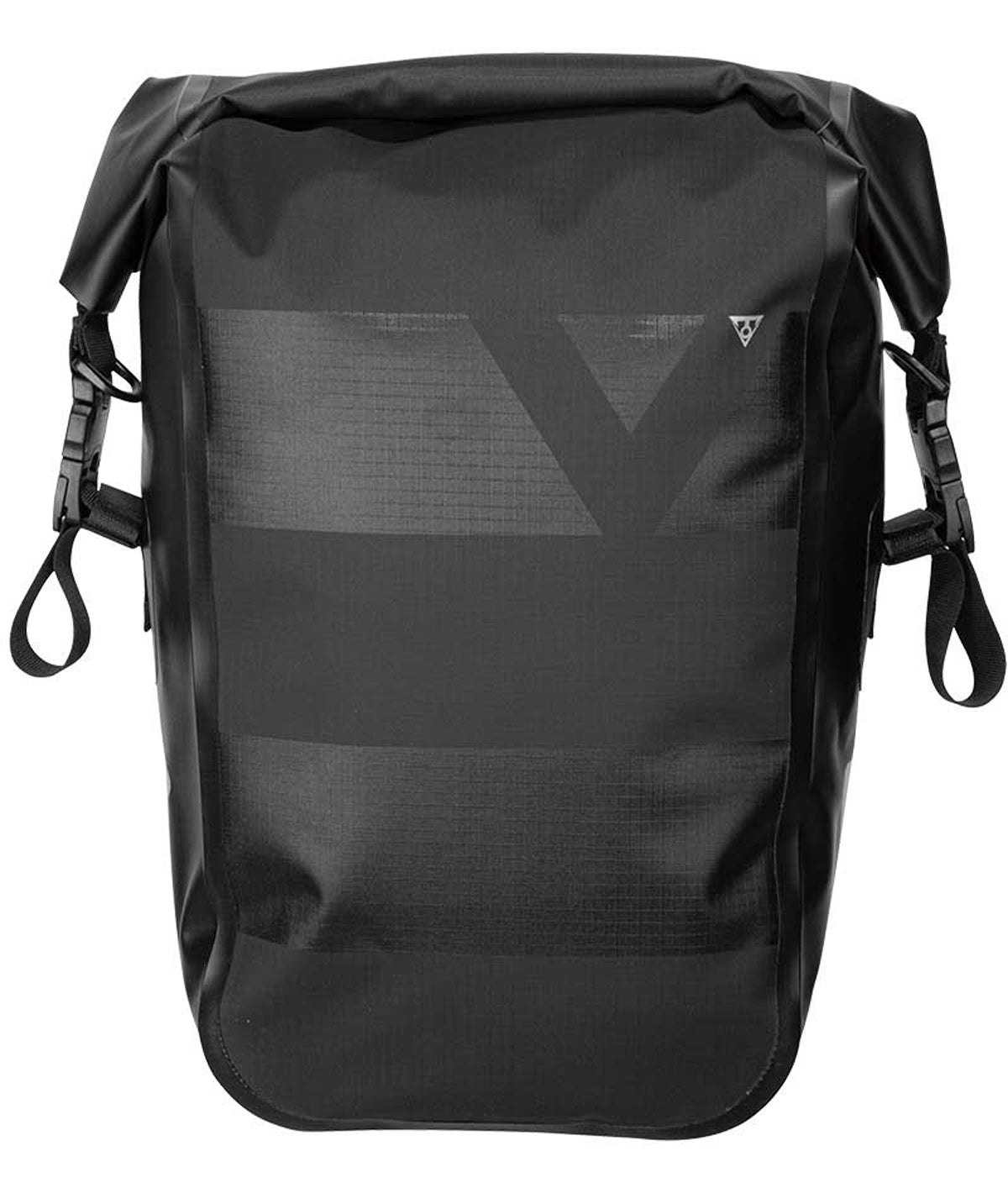 Topeak Borsa laterale Pannier Drybag (16 l) impermeabile nera con sistema QuickClick