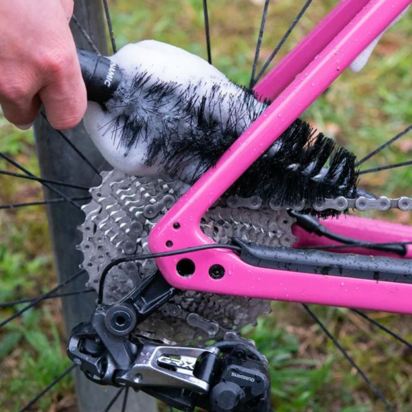 Dynamic Spazzola a cono per pulizia Bici - Black