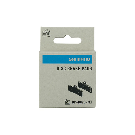 Shimano Pastiglie Freno BP-D02S-MX Metalliche