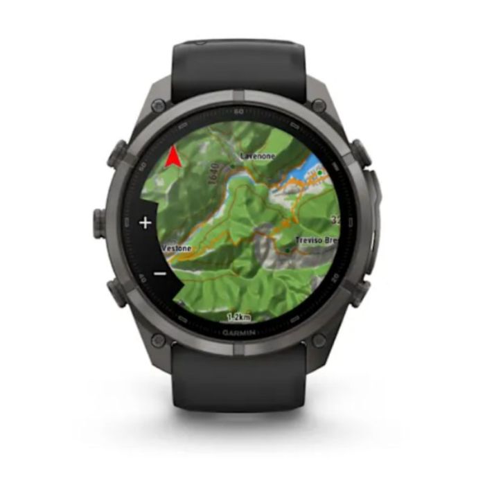 Garmin Fenix 9 Pro Amoled 47mm Grigio cinturino Nero/Grigio