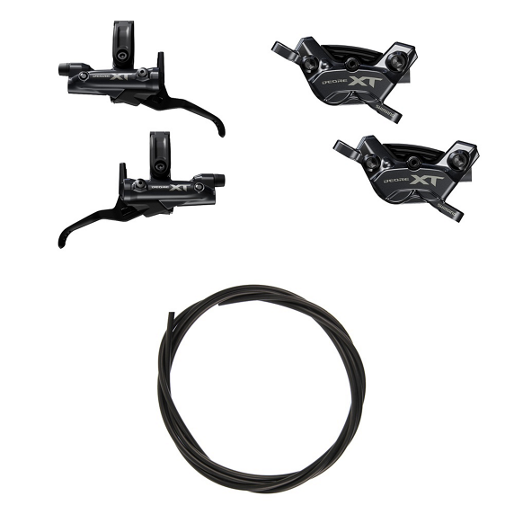 Shimano Kit Freni Deore XT BL-M8200 / BR-M8220 4 Pistoni