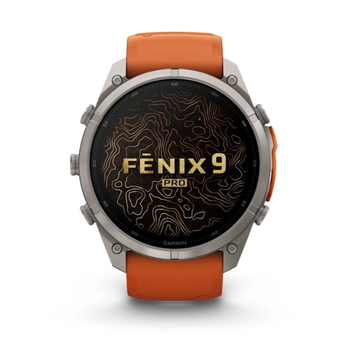 Garmin Fenix 9 Pro Amoled 51mm InReach Titanium Cinturino Autumn