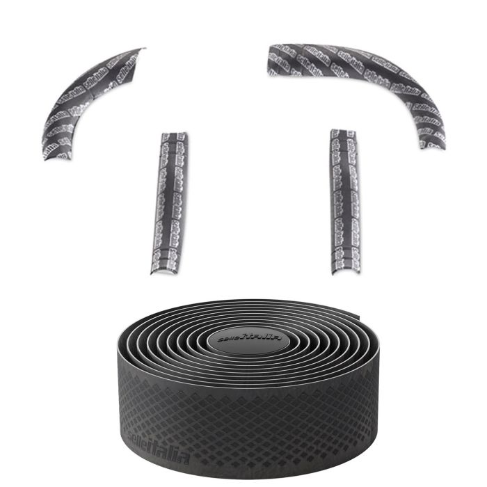 Selle Italia Kit Shock Absorber:  Nastro manubrio SG Tape Nero + Gel Antivibrazione