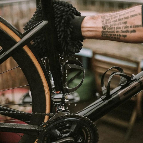 Dynamic Guanto in Microfibra per la pulizia della Bicicletta - Nero
