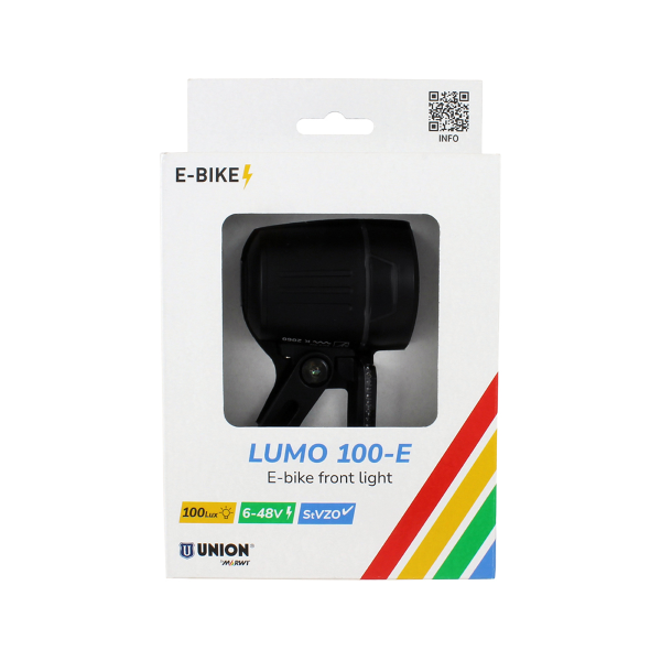 Union Luce Anteriore Forcella Lumo 100-E Nero