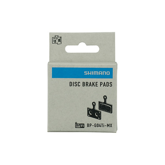 Shimano Pastiglie Freno BP-G04TI-MX Metalliche