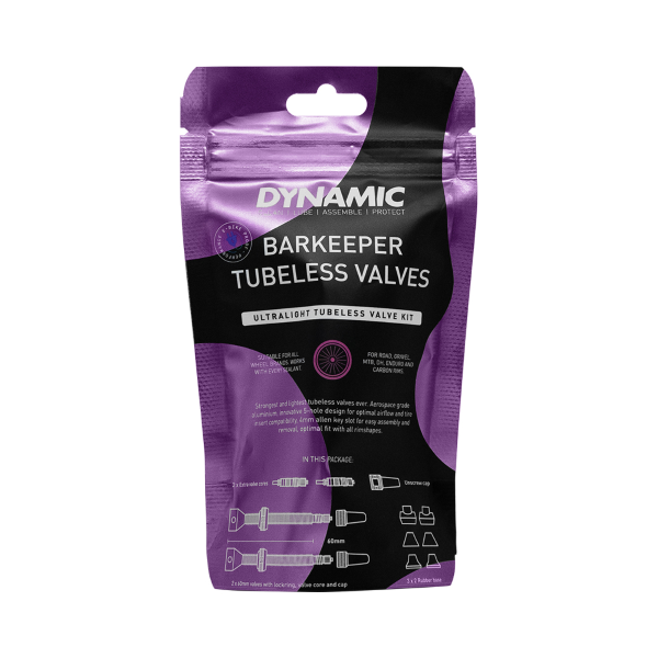 Dynamic Coppia Valvole Tubeless Barkeeper 10mm - Nero
