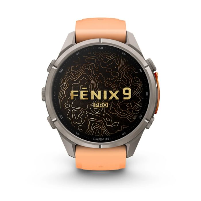 Garmin Fenix 9 Pro Amoled 43mm InReach Titanium cinturino Shall
