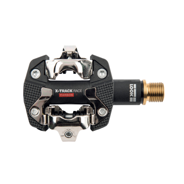 Look Pedali X-Track Race Carbon TI - Nero