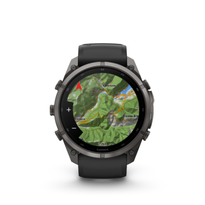 Garmin Fenix 9 Pro Amoled 51mm InReach Grigio cinturino Nero/Grigio
