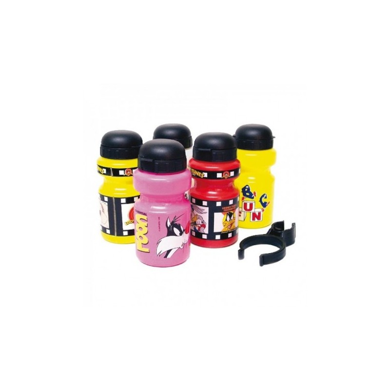 Mv-Tek Borraccia Bici Bimbo Con Portaborraccia