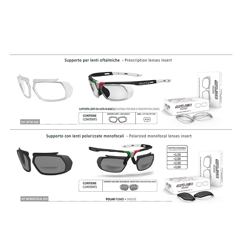Salice Occhiali 019 Bianco/Rw Rosso