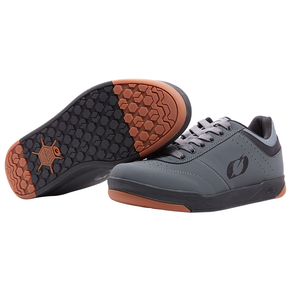 O'Neal Scarpe Pumps Flat Grigio/Nero