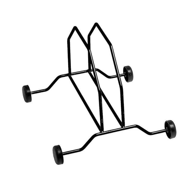 MvTek Reggiciclo Singolo A Rotelle In Ferro