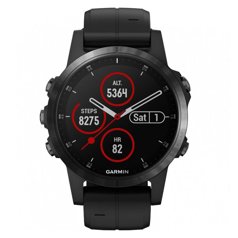 Garmin Fenix 5S Plus Sapphire Black/Black