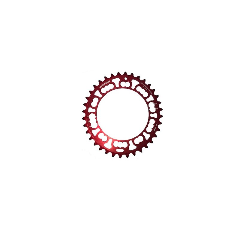 Rotor Corona Ovale Red Aero 110x5 36T