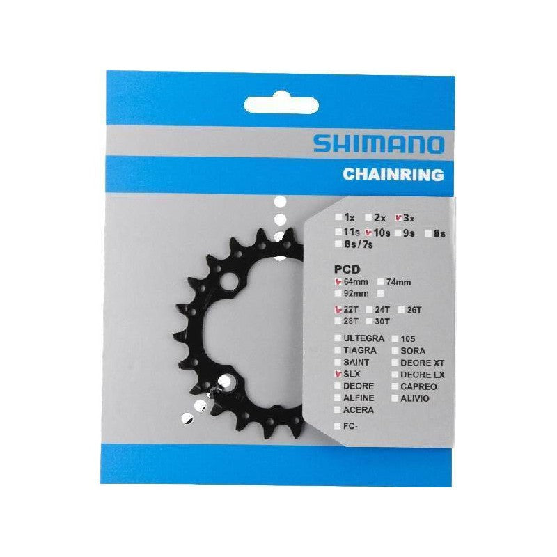 Shimano Corona SLX FC-M672 22T 10v 64mm