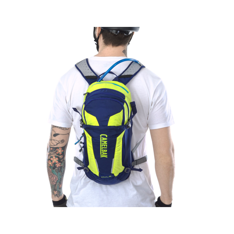 Camelbak Zaino Idrico M.U.L.E. Pitch Blue/Lime Punch 3L
