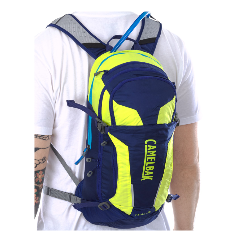 Camelbak Zaino Idrico M.U.L.E. Pitch Blue/Lime Punch 3L