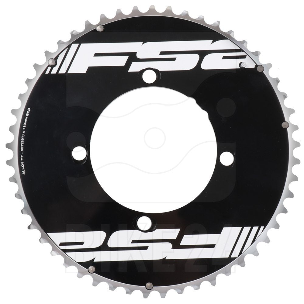FSA Powerbox Aero Pro Outer Chainring 110mm ABS 10/11-fach 53 Teeth/FSA Logo