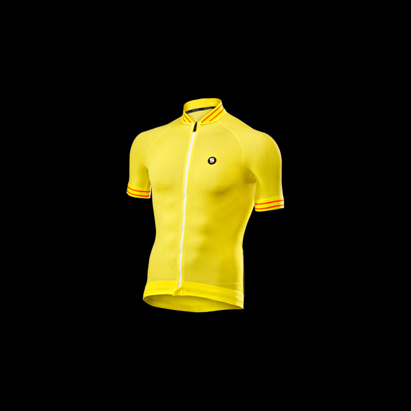 Sixs Maglia Estiva Clima Yellow/White