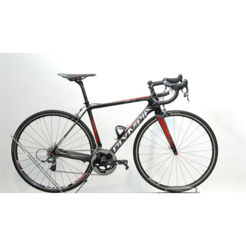 Olympia Bici 849 Ultegra Mix // Aksyum Gloss Black/Red