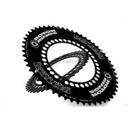 Rotor Corona Ovale BCD130*5 53d Nero Aero Esterna