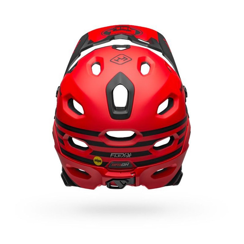 Bell Casco Super DH Flex Mips Fasthouse Matte Red/Black