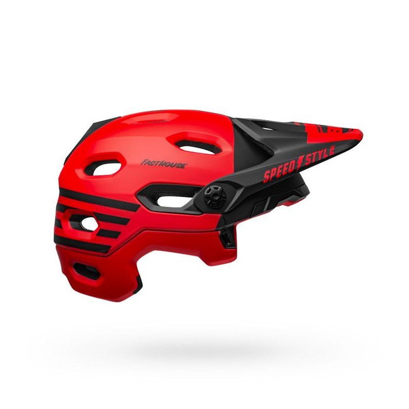 Bell Casco Super DH Flex Mips Fasthouse Matte Red/Black
