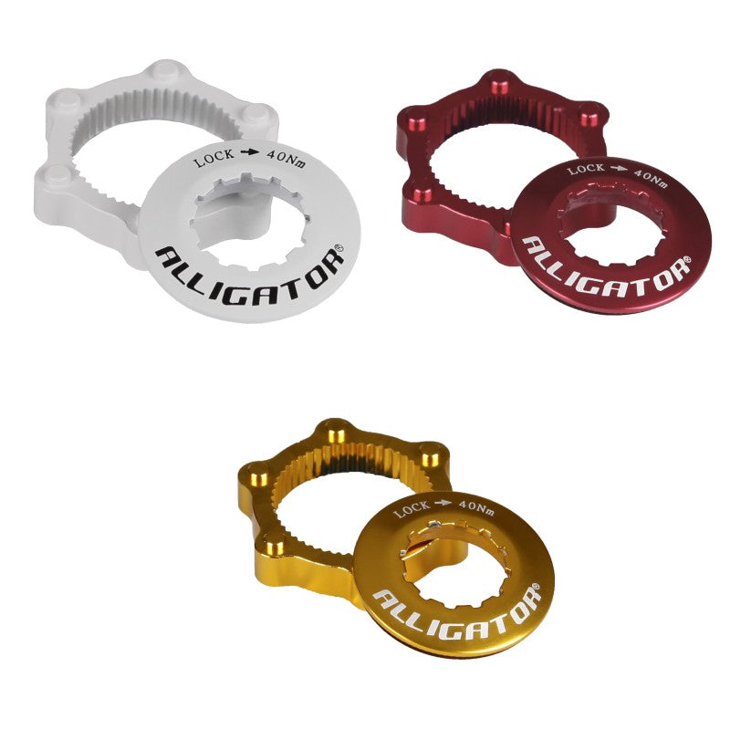 Alligator Adattatore Dischi Centerlock Nero