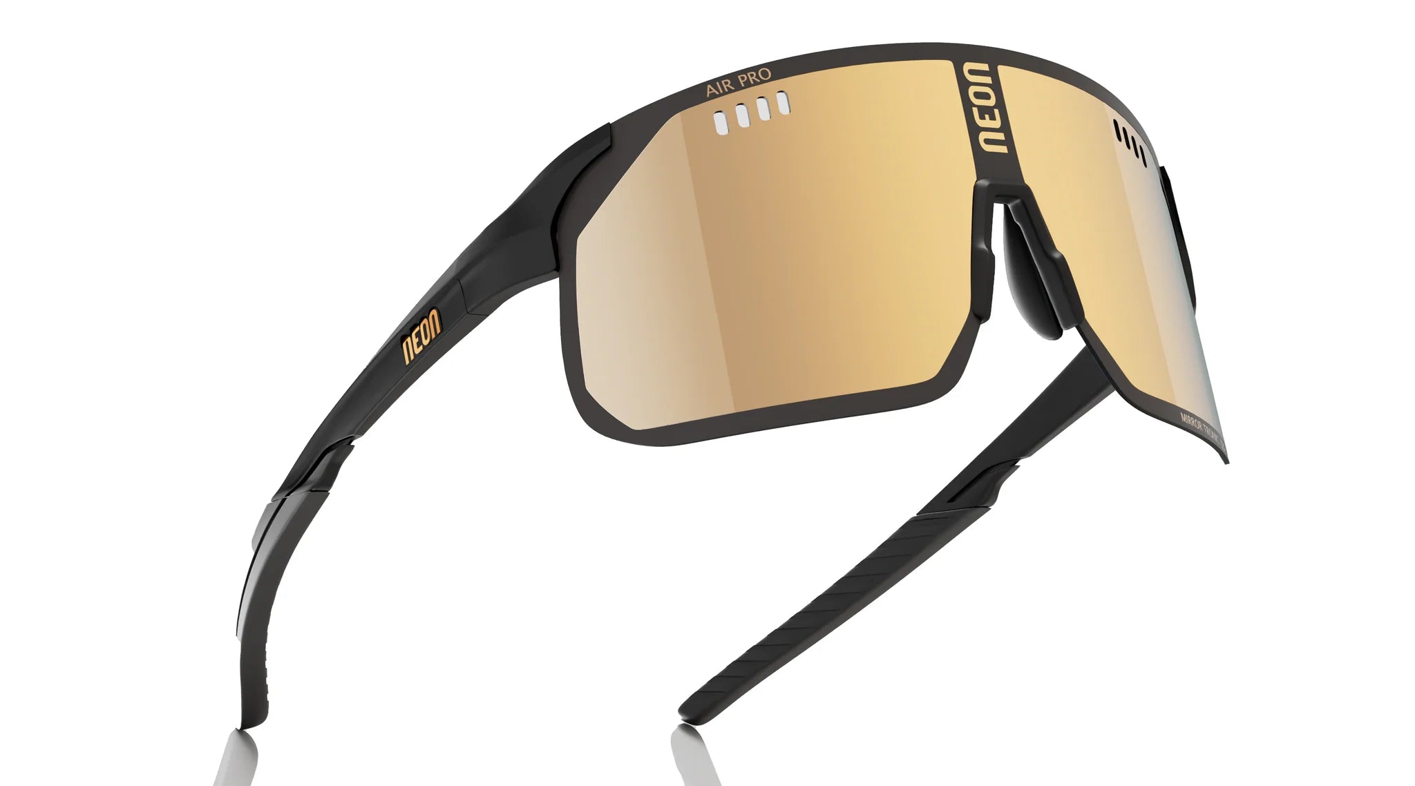 Neon Optic Occhiali Air Pro 2.0 Black Matt Mirror Bronze