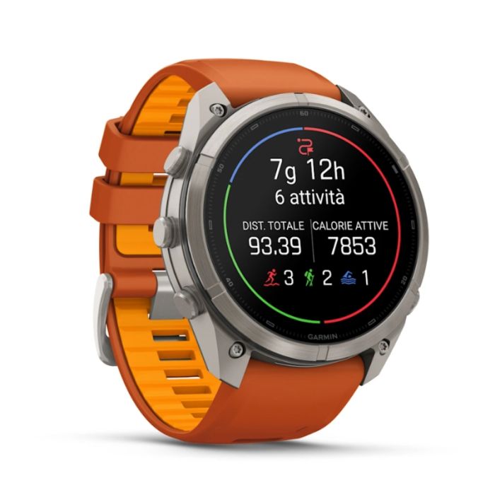 Garmin Fenix 9 Pro Amoled 51mm InReach Titanium Cinturino Autumn