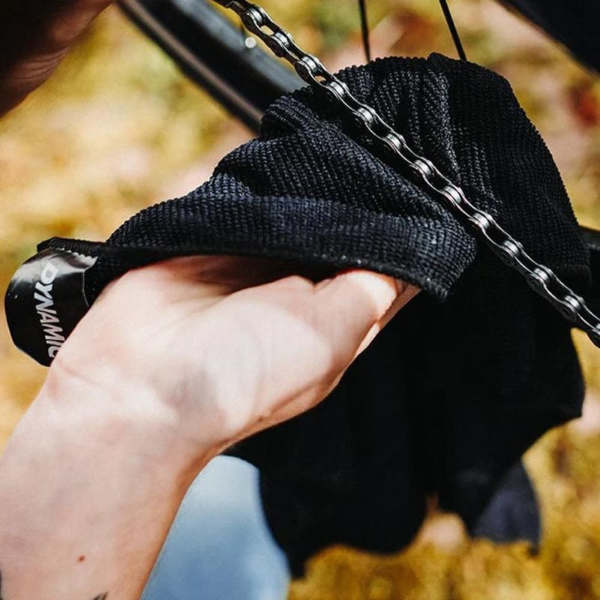 Dynamic Panno in Microfibra per pulizia Bici - Nero