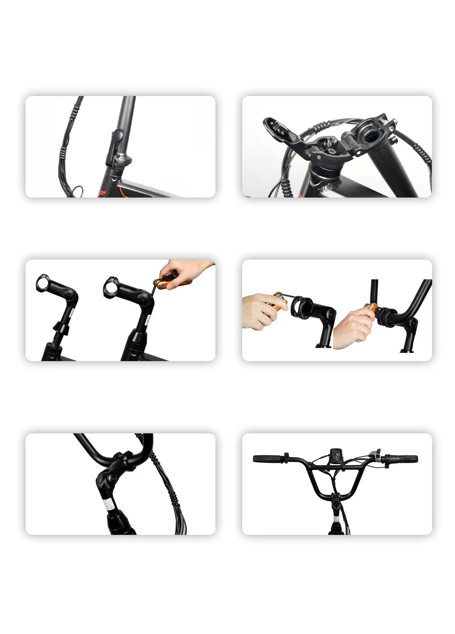 Engwe Manubrio BMX per EP-2 Boost/ EP-2 Pro/ Engine X