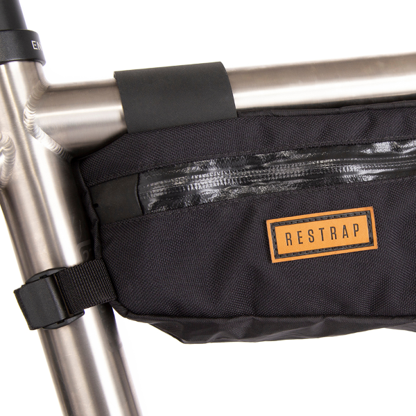 Restrap Borsa da Telaio - Taglia L 4.5 Litri Nero