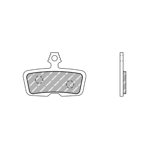 Ferodo Pastiglie Freno Sram Code R - Organica All-Round 1 set
