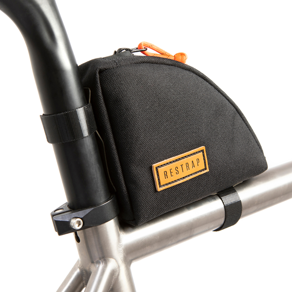 Restrap Borsa Posteriore Top Tube 0,8 Litri Nero
