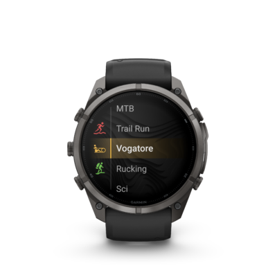 Garmin Fenix 9 Pro Amoled 51mm InReach Grigio cinturino Nero/Grigio